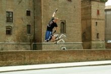 In centro con i powerstrider
