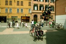 In centro con i powerstrider